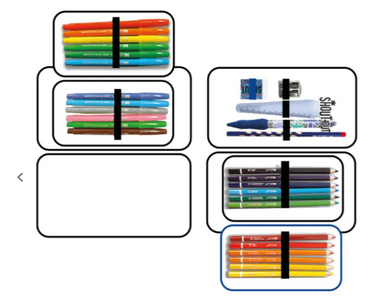 Astuccio 1 zip ovale completo linea shout Monopoli