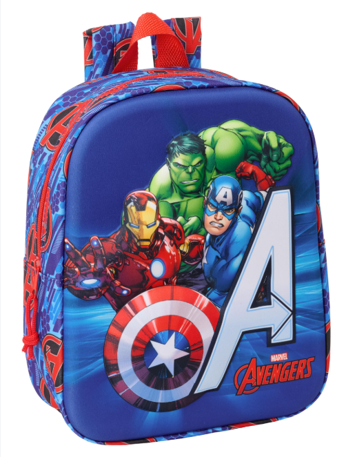 zaino asilo avengers