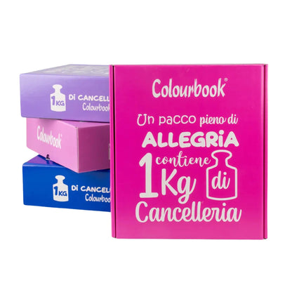 Box da 1kg di cancelleria Colourbook