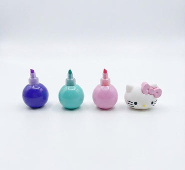 Set 3 evidenziatori Hello Kitty