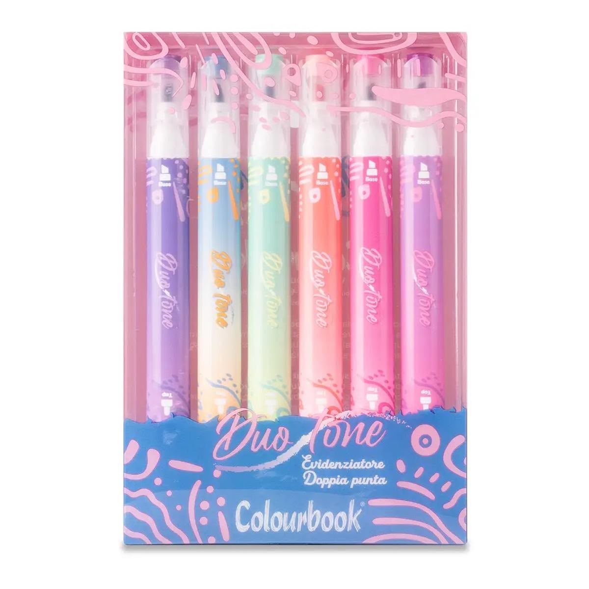Set 6 Evidenziatori Colourbook