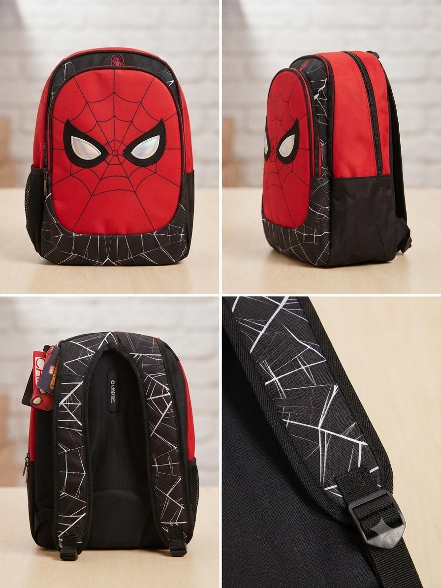 zaino elementare spiderman Maricart