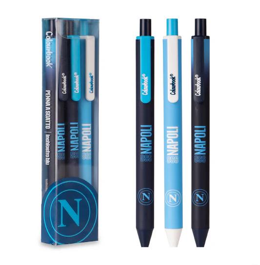 KIT 3 PENNE SSC Napoli Colourbook