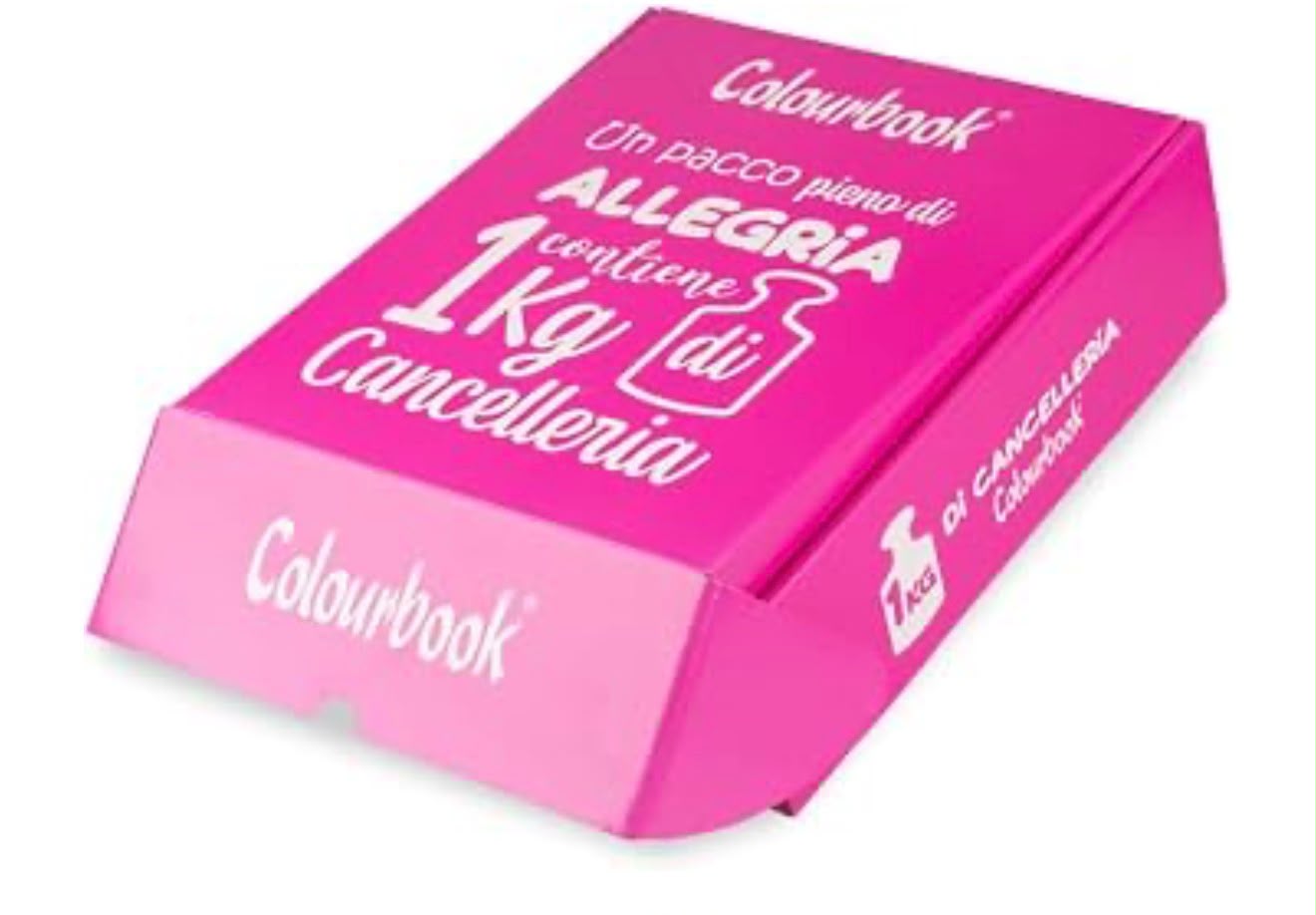 Box da 1kg di cancelleria Colourbook