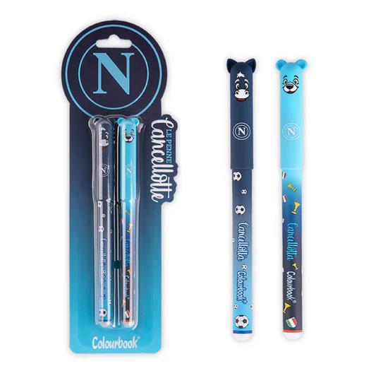 kit 2 penne cancellotte ssc Napoli Colourbook