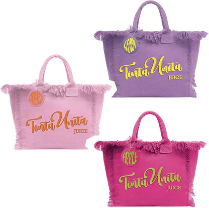 Borsa mare linea tinta unita Juice