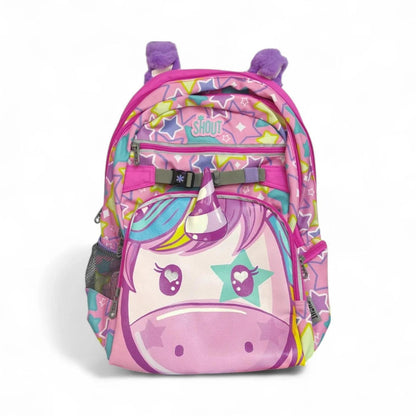 zaino shout unicorno più astuccio 3 zip