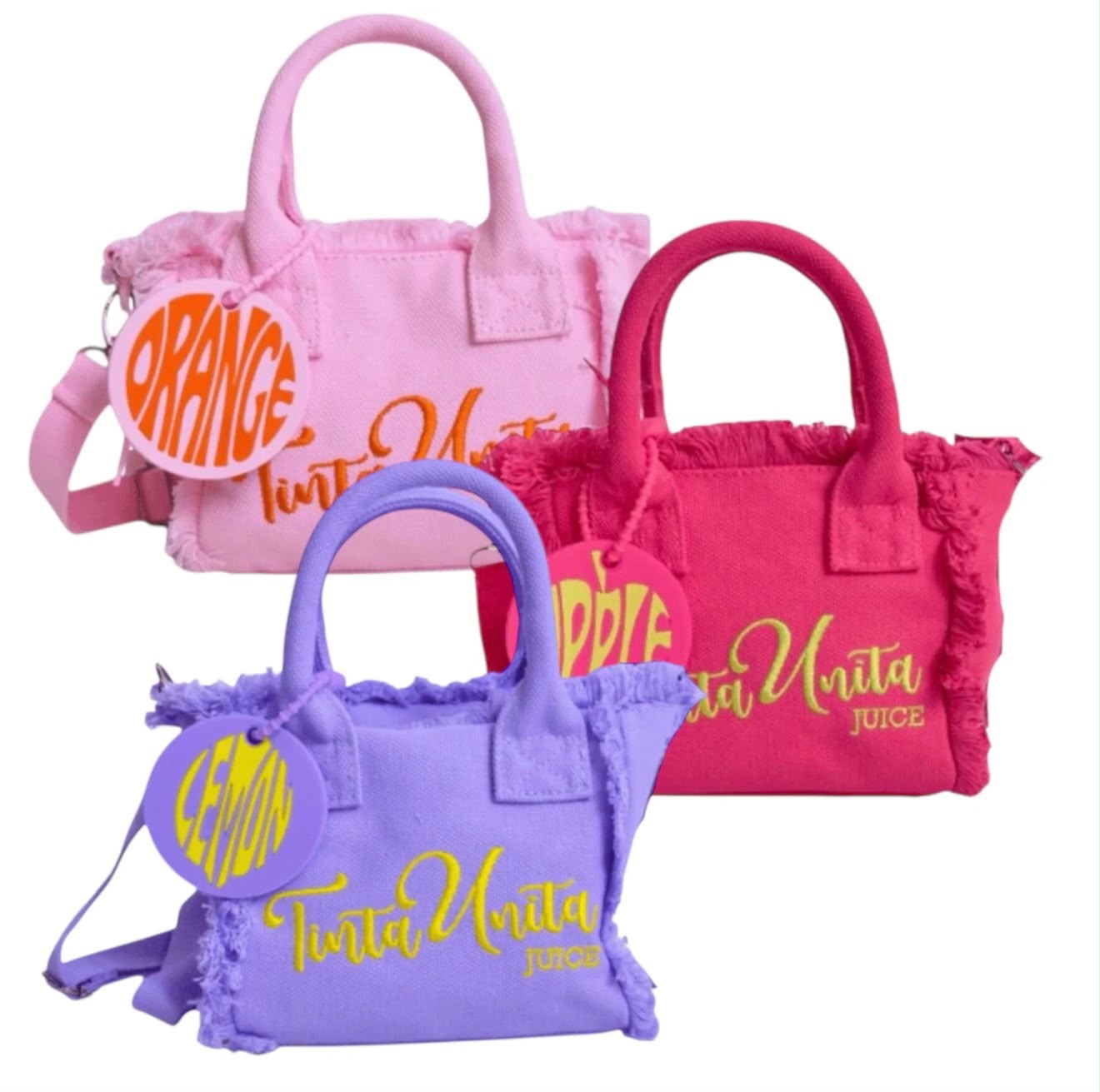 borsa a tracolla linea tinta unita juice