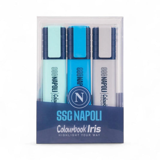 Blister 3 evidnziatori Napoli Colourbook