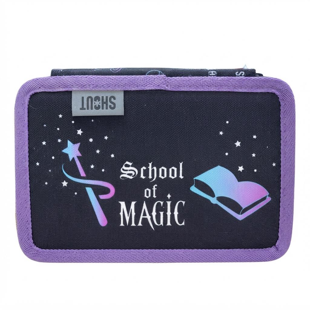 zaino shout piu astuccio 3 zip Scholl Magic