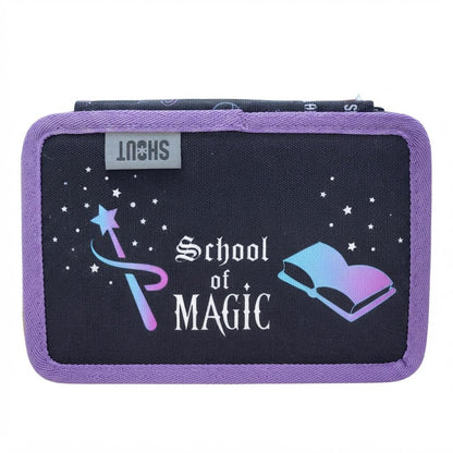 zaino shout piu astuccio 3 zip Scholl Magic