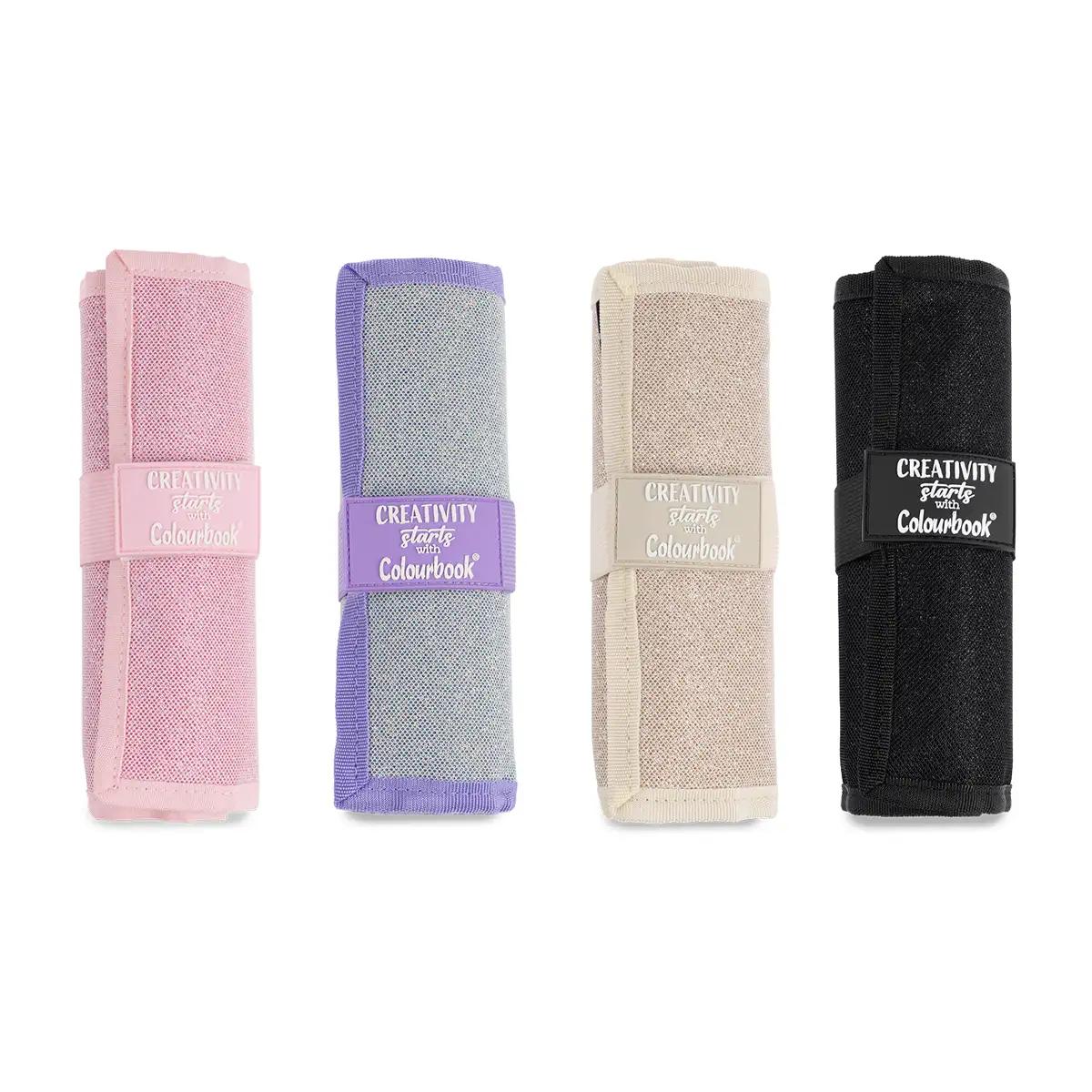 Astuccio Roll up Glitter linea Colourbook