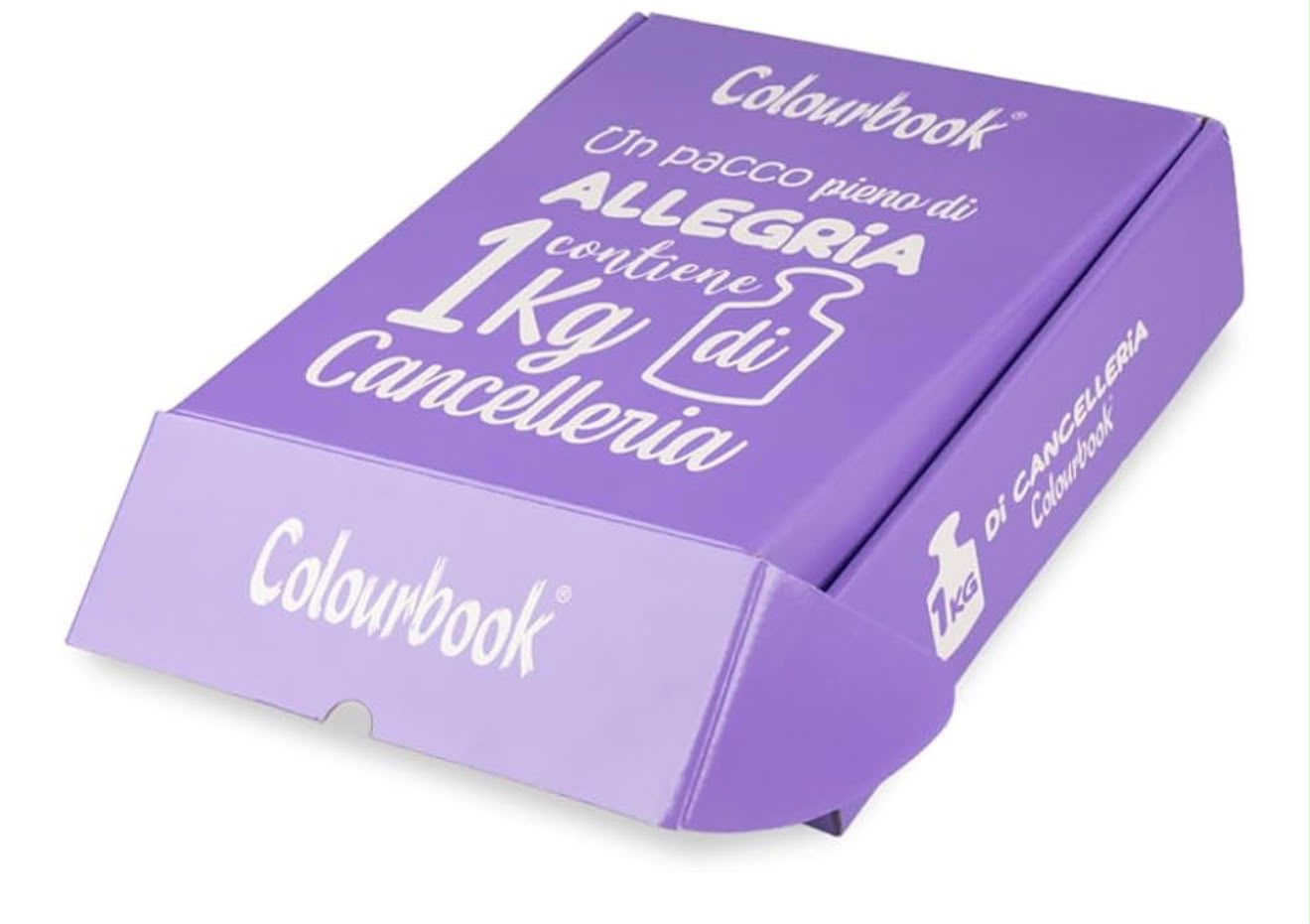 Box da 1kg di cancelleria Colourbook