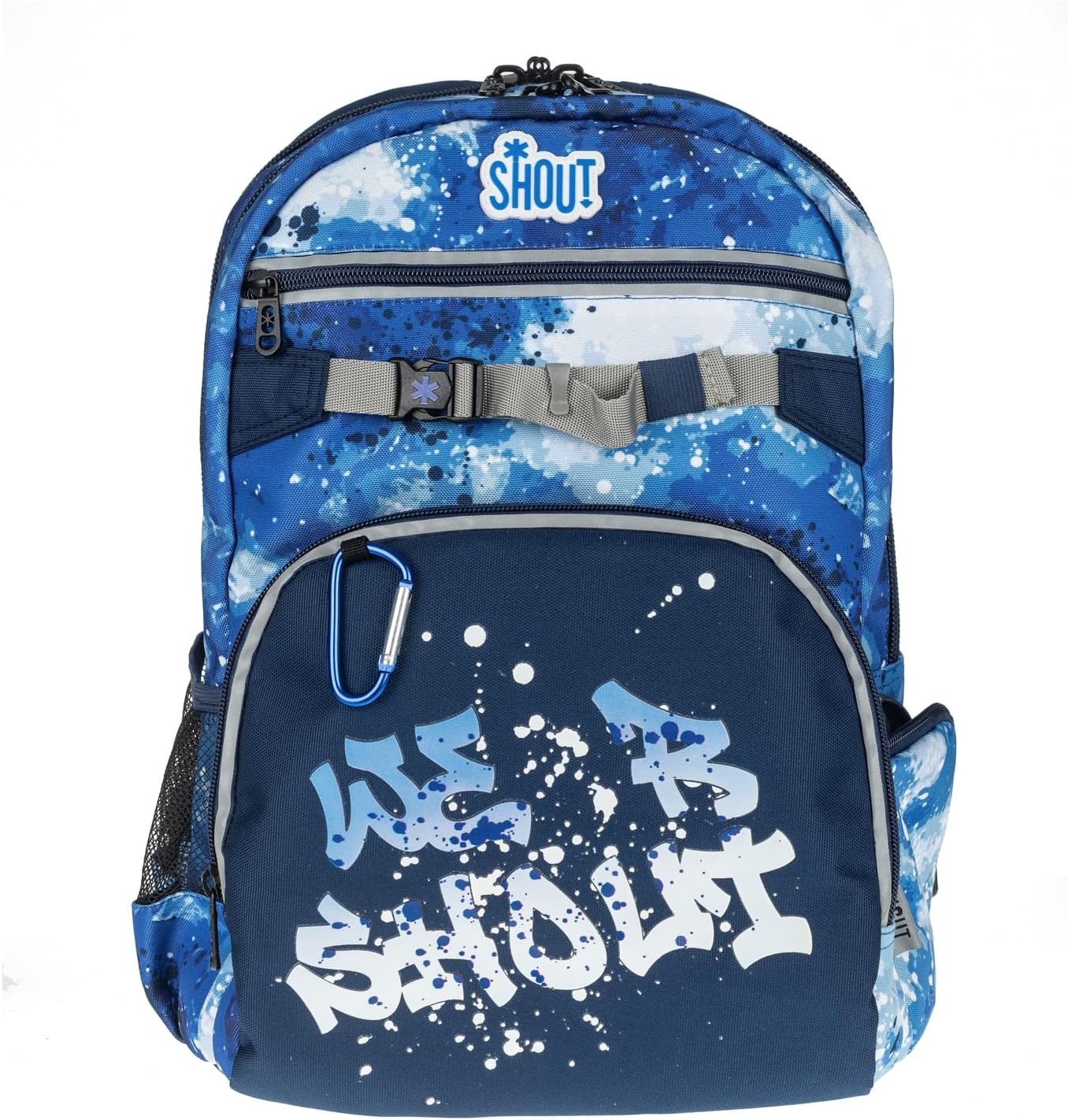 zaino shout più astuccio 3 zip