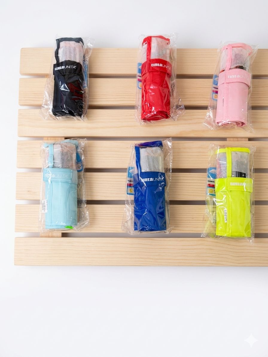 astuccio Roll up pastelli tinta unita
