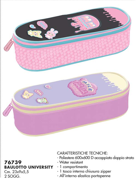 Astuccio ovale non completo linea Maricart milk candy