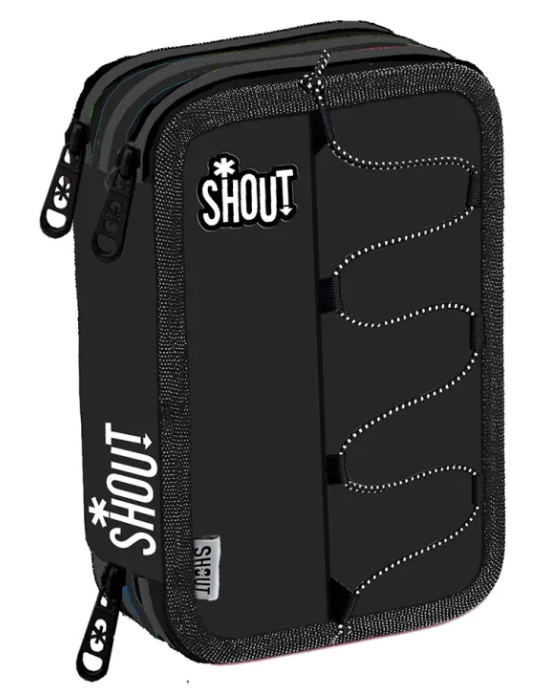 Astuccio 3 zip completo Maricart linea shout