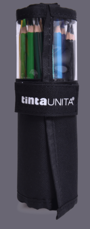 astuccio Roll up pastelli tinta unita