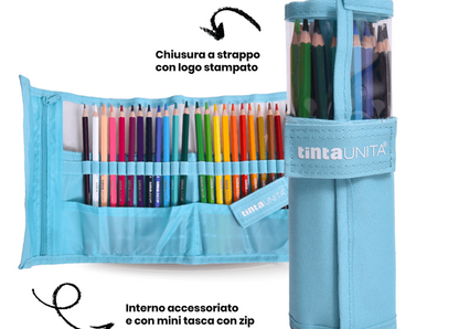 astuccio roll up tinta unita