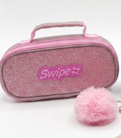 astuccio bauletto ovale linea swipe teen glitter