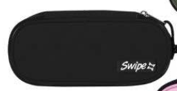 Astuccio bauletto ovale linea swipe