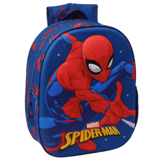zaino asilo spiderman con luci