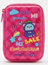 Astuccio one time rigido tinta unita zoo