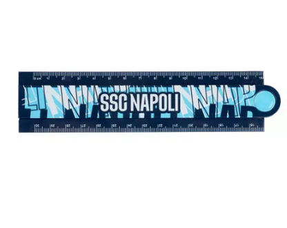Righello pieghevole SSC Napoli