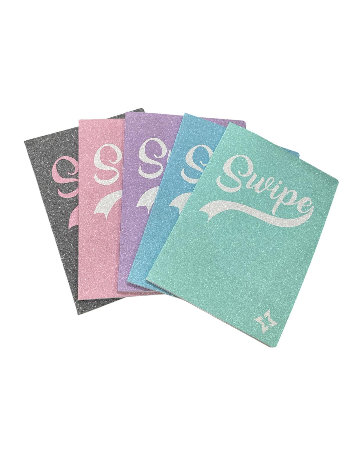 Quaderni Swipe Glitter  confezione da 10 pz