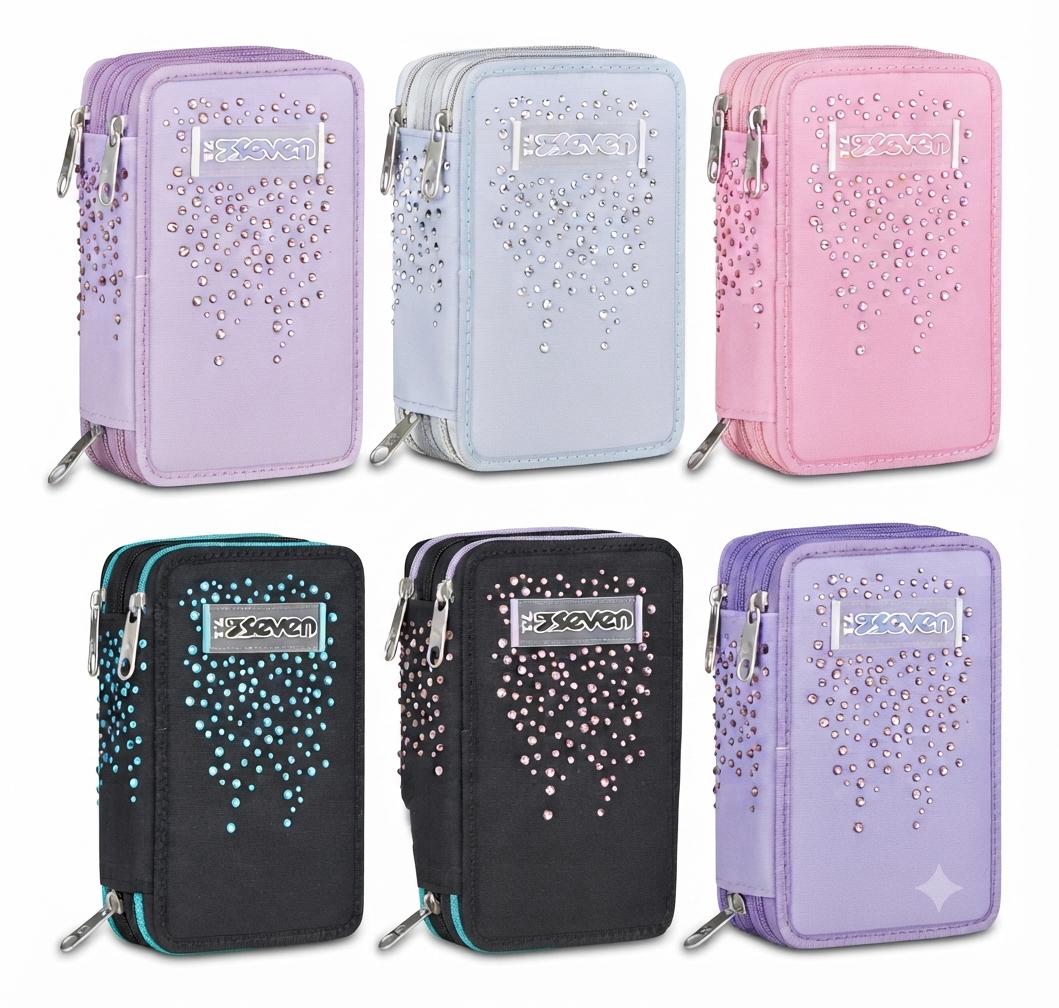 Astuccio 3 zip Seven