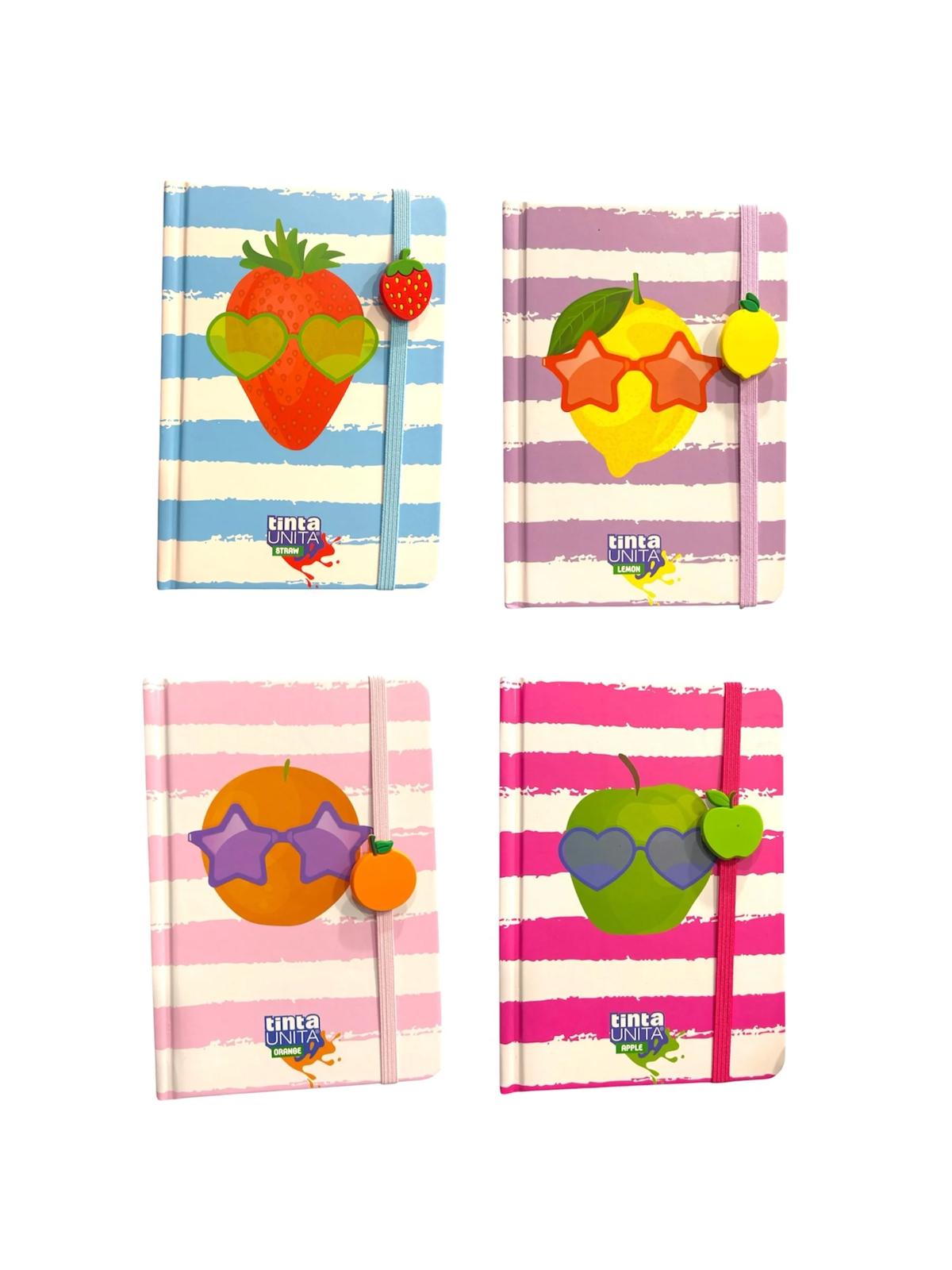 Notebook  profumati A6 linea tinta unita juice