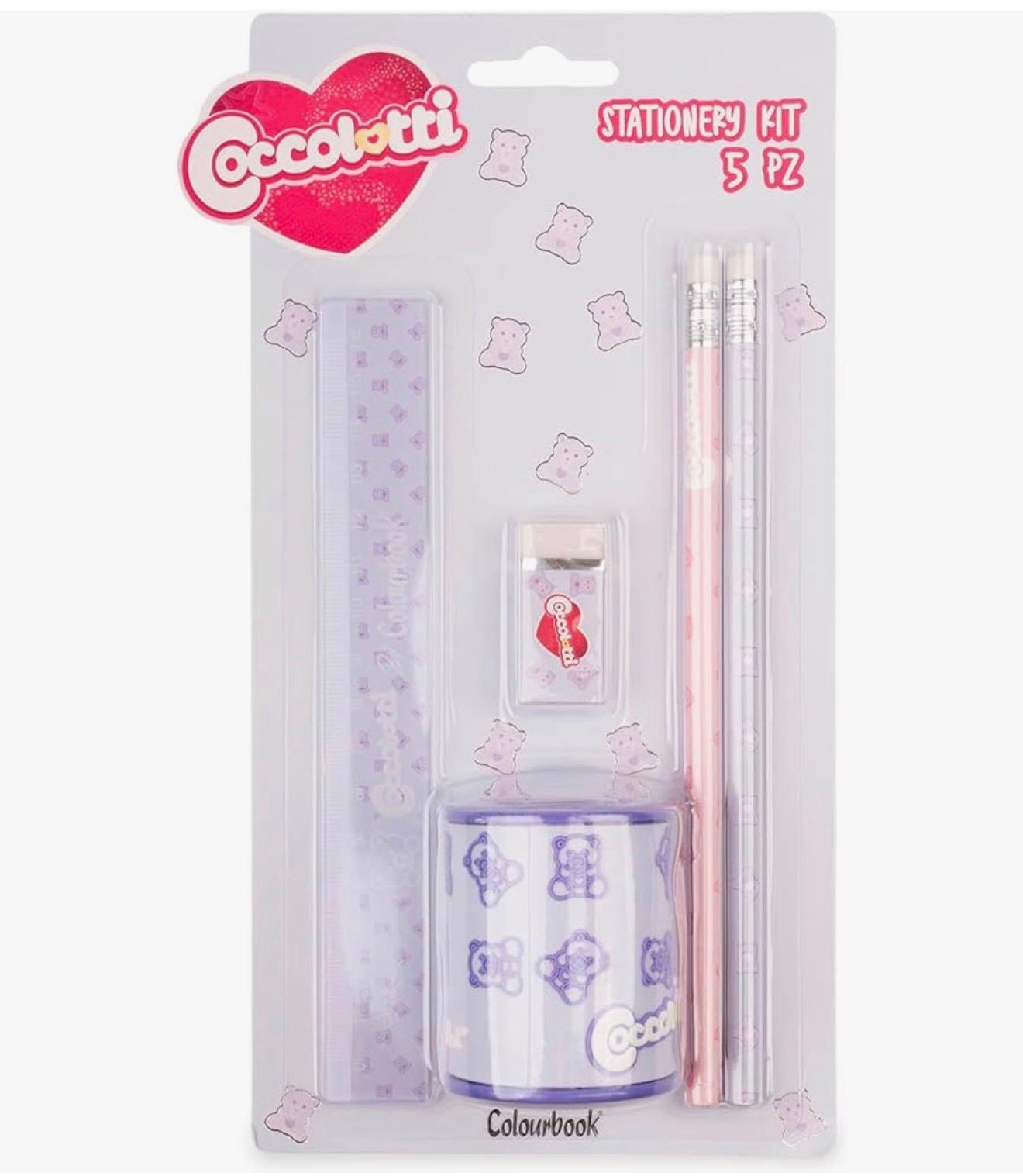 Kit Cancelleria Coccolotti linea Colourbook