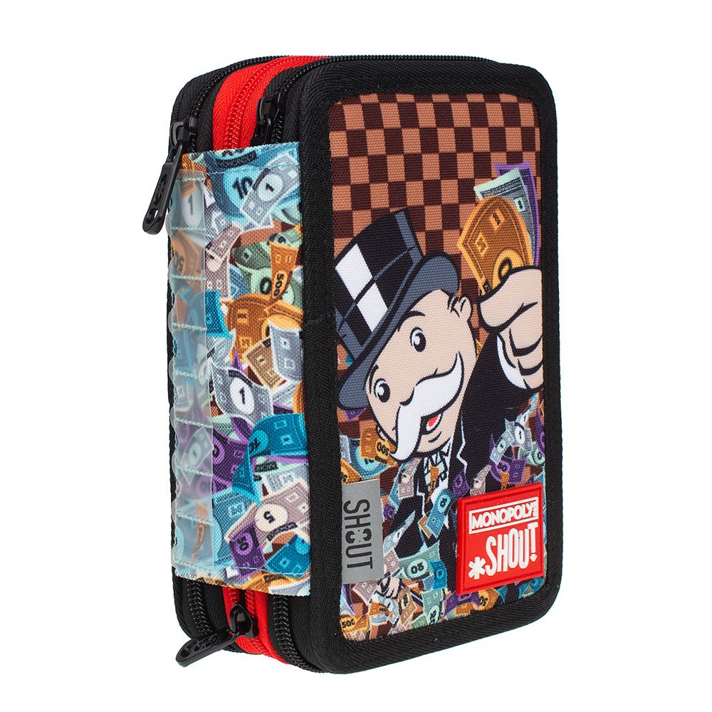 Astuccio 3 zip  shout linea monopoli