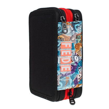 Astuccio 3 zip  shout linea monopoli