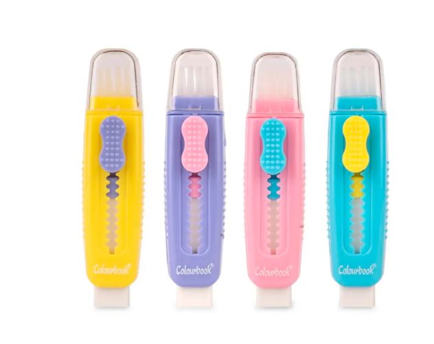 Gomma per cancellare con pennello morbido  linea Colourbook