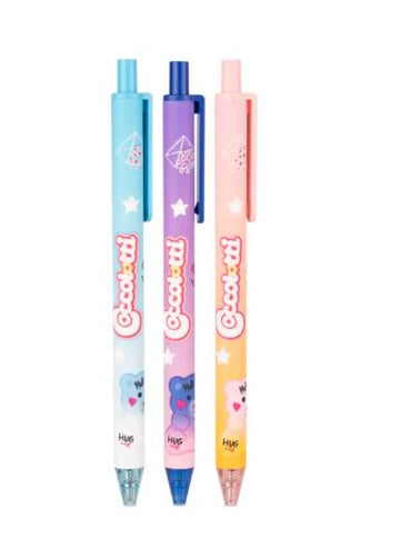Set 3 Penne a Sfera Coccolotti linea Colourbook